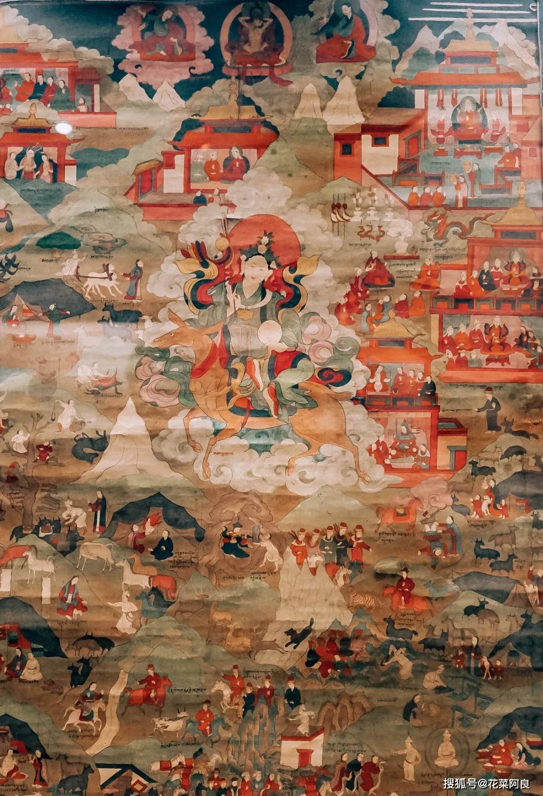 佛教壁画图片