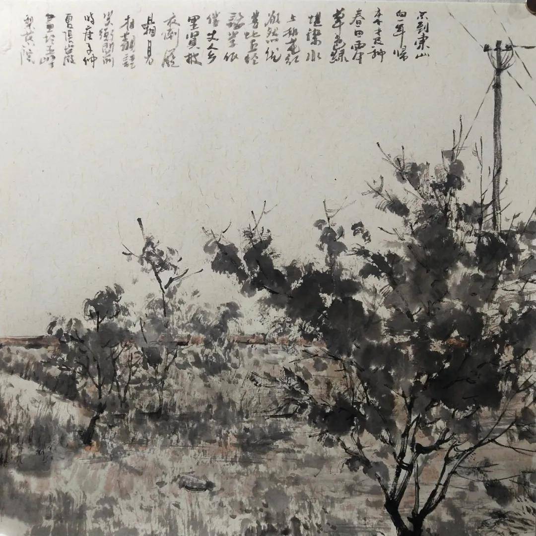 青年画家张岩,精美山水人物画,佳作赏析