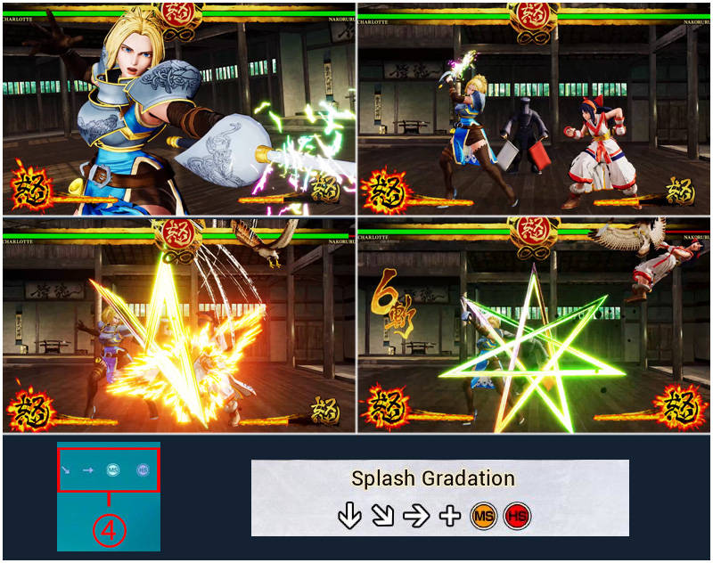 金发美女剑士,人气爆表_夏洛特