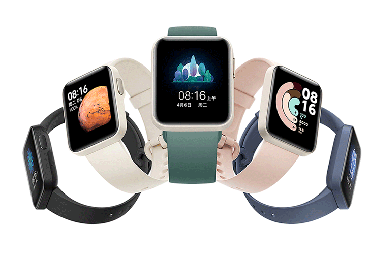 原创小米mi watch lite将在明天发布,不到60美元,为redmi watch更名版
