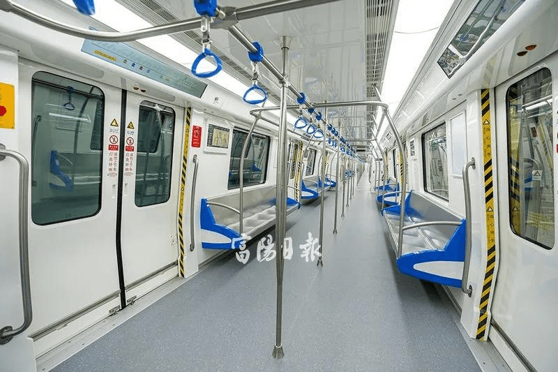 杭州富阳首条地铁年底通车站点全新亮相