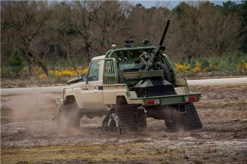 原创法式脑洞,法国推出特殊武装皮卡,特殊设计让皮卡成奢侈品