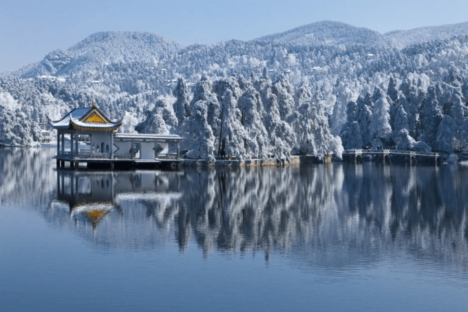 冬天庐山适合玩的景区图片