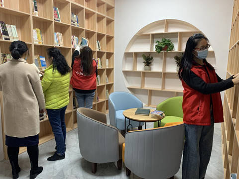 新沂市图书馆开展业务辅导进基层活动