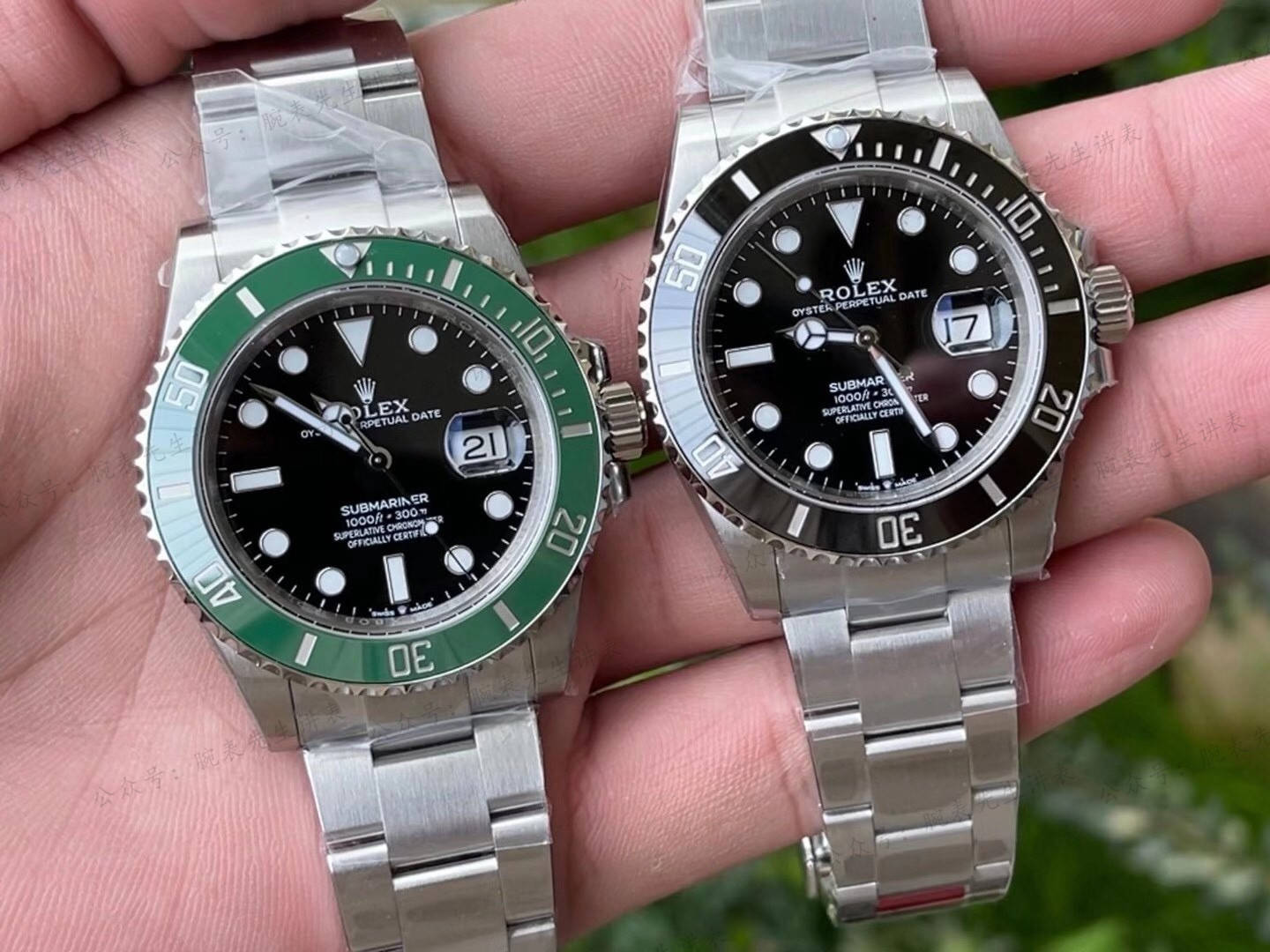vs劳力士新款水鬼怎么样品鉴劳力士新款41mm绿水鬼和黑水鬼