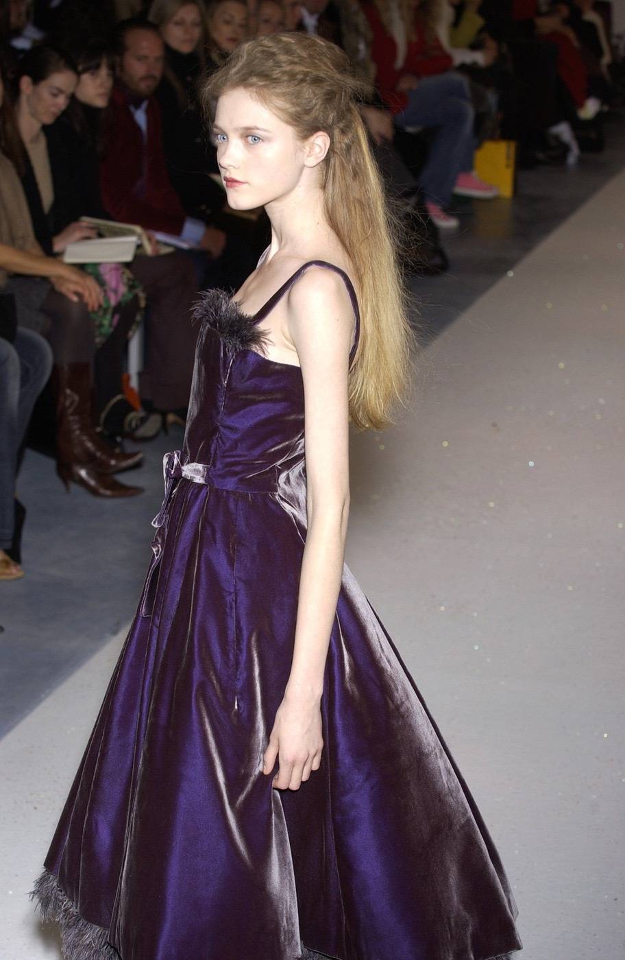 迪士尼公主超绝丝绒裙luisabeccaria2005秋冬秀