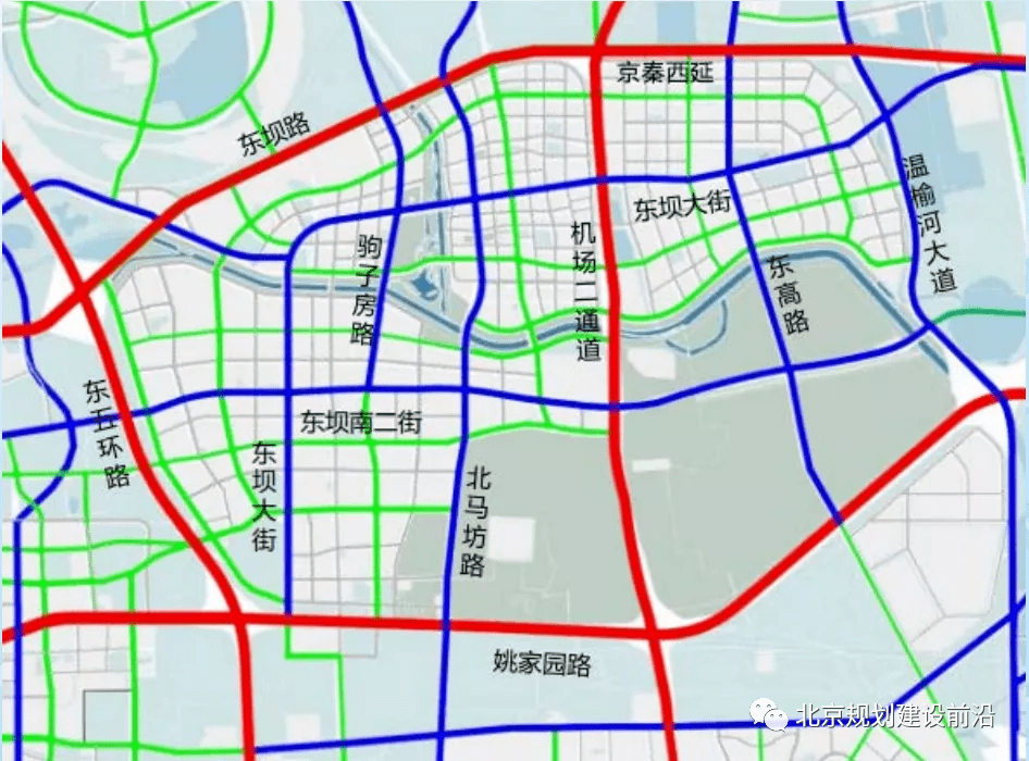 北京朝阳CBD最终规划图图片