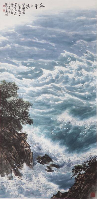 中国著名海洋画名家徐生华作品欣赏