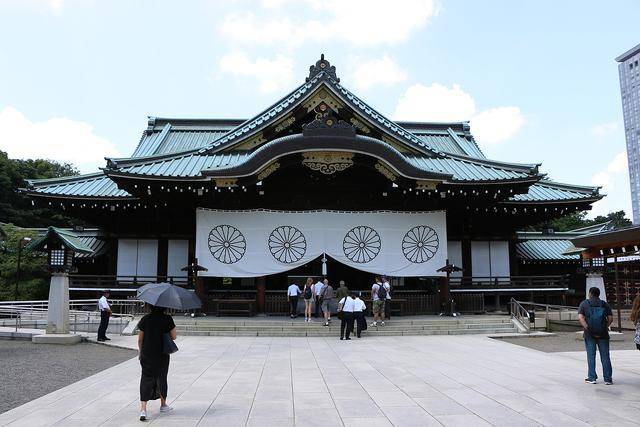 靖国神社鸟瞰图图片