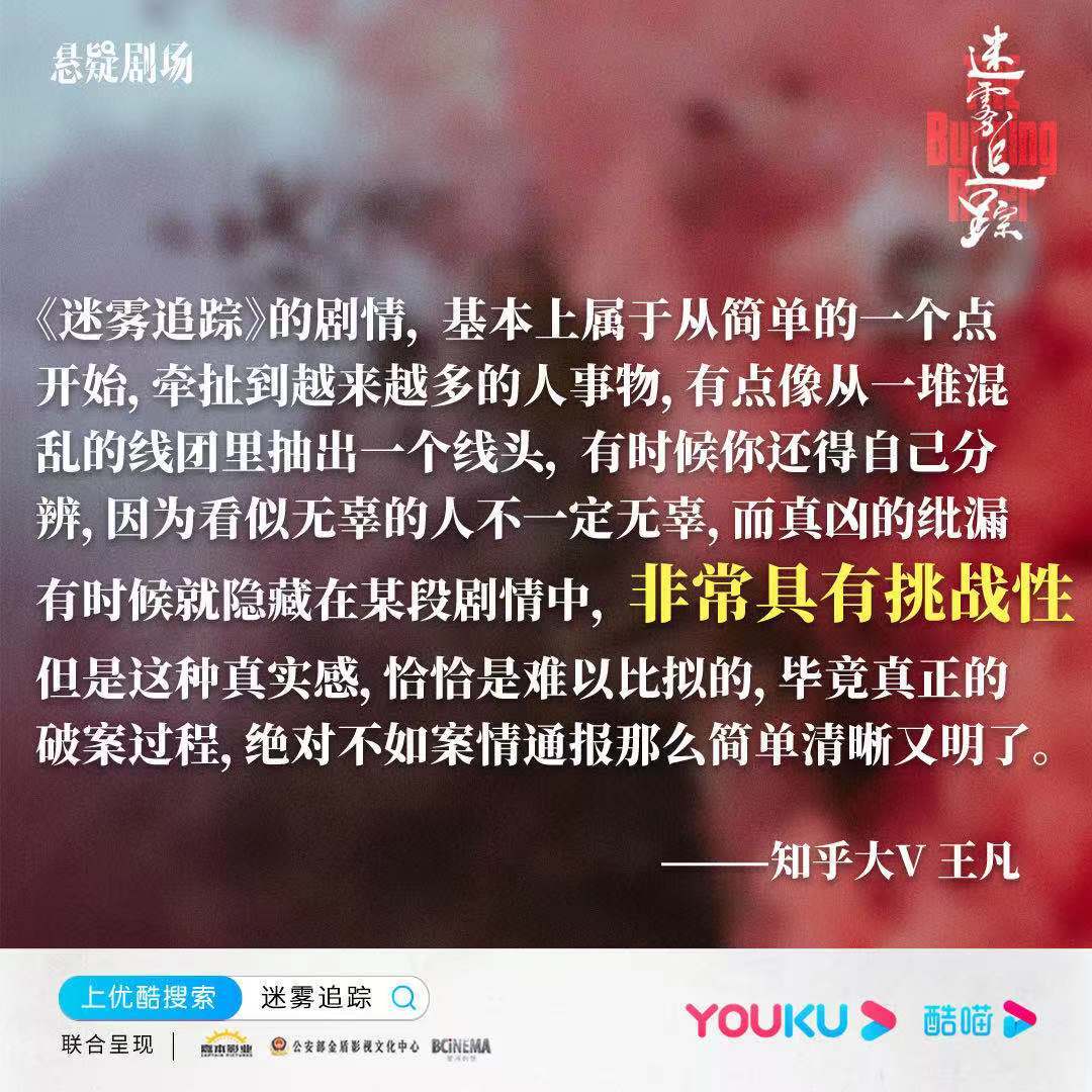 人间真实刑侦剧迷雾追踪热播影评人盛赞观众热议