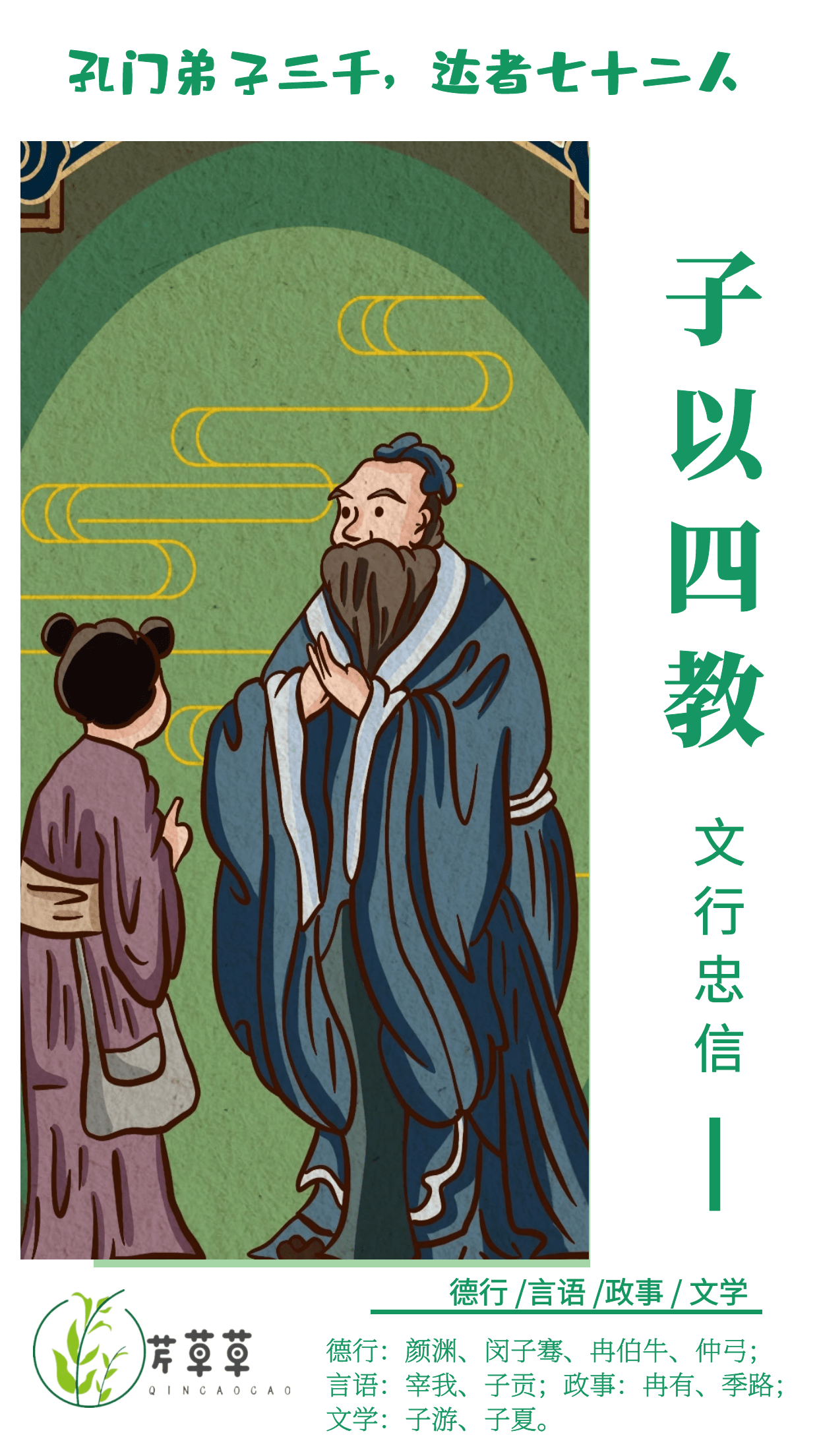 朽木不可雕!孔子为什么经常骂这个弟子?