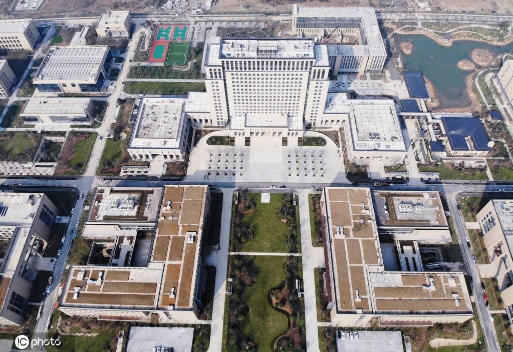 杭州之江实验室科研基地,已建成完工