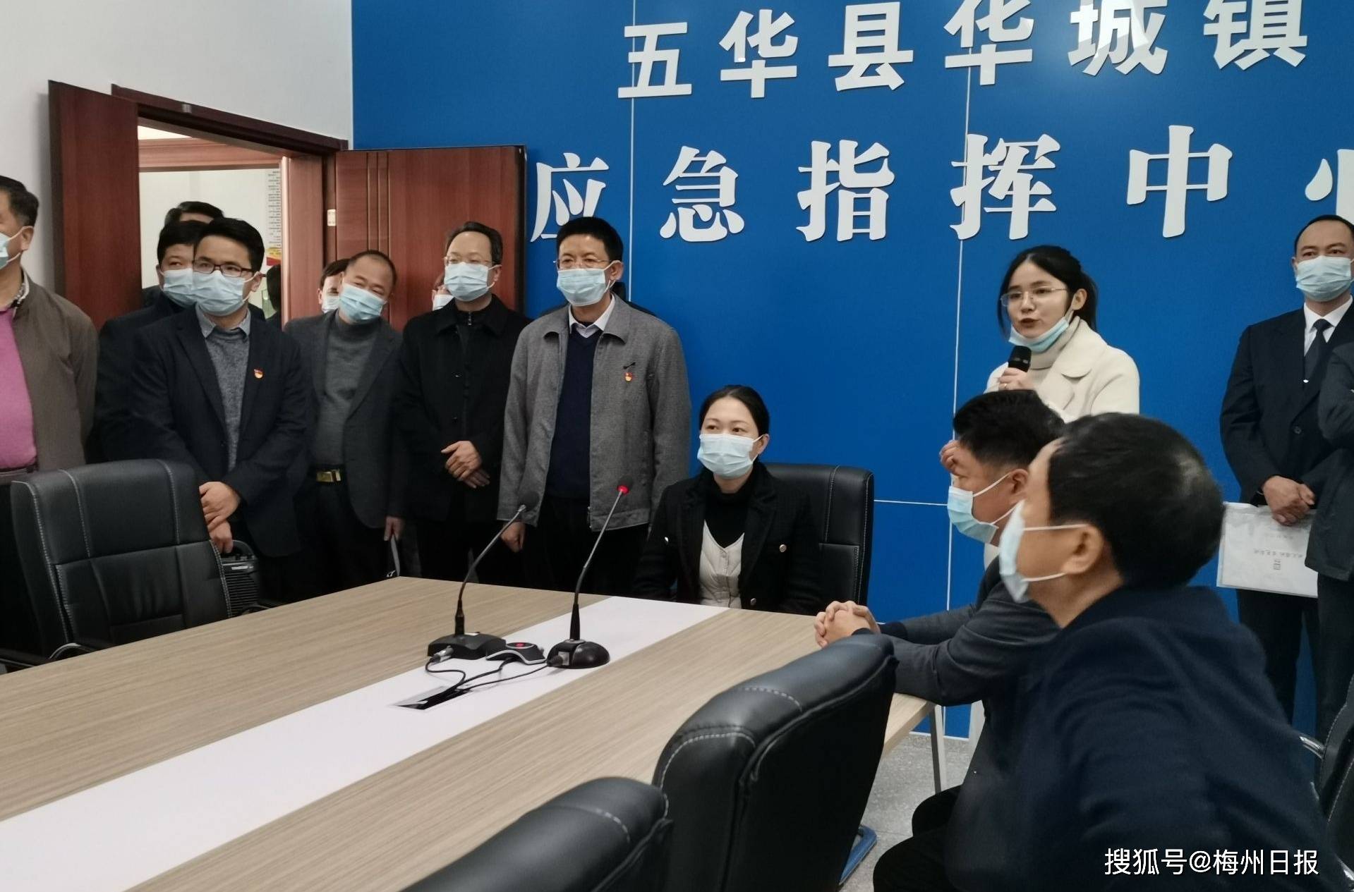 罗盛芬先后前往华城镇党群服务中心,应急管理平台,综合行政执法队等地