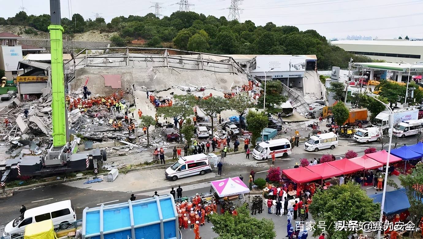 坍塌事故现场2020年3月7日19时14分,福建省泉州市鲤城区的欣佳酒店