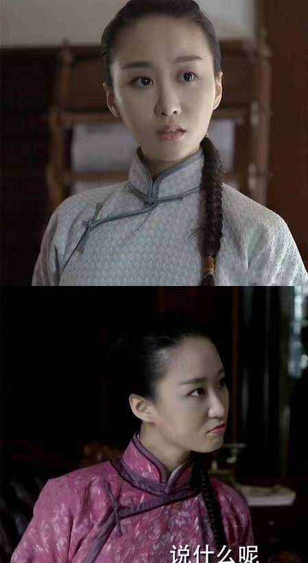 没错,她就是当年他执导的电视剧《伪装者》中的丫环阿香,虽然是作为小