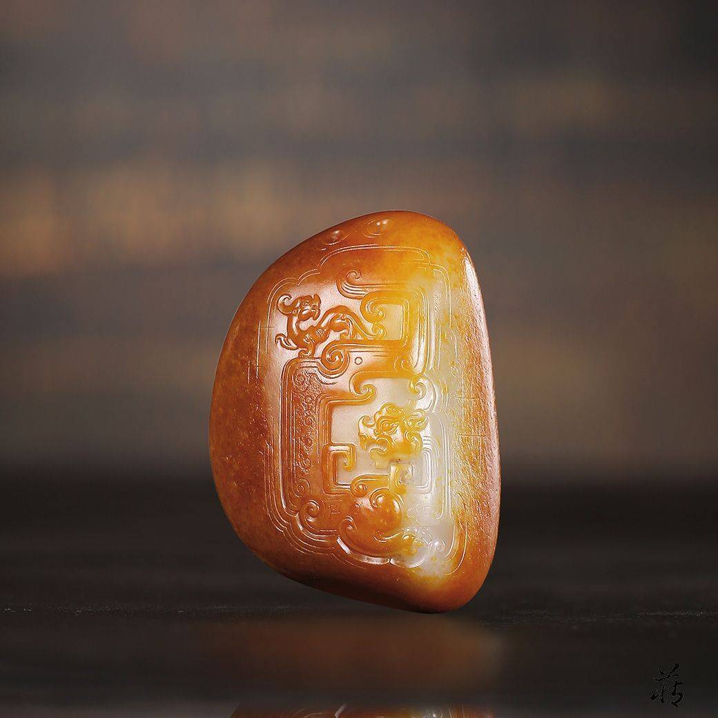 玉雕大师——豆中强