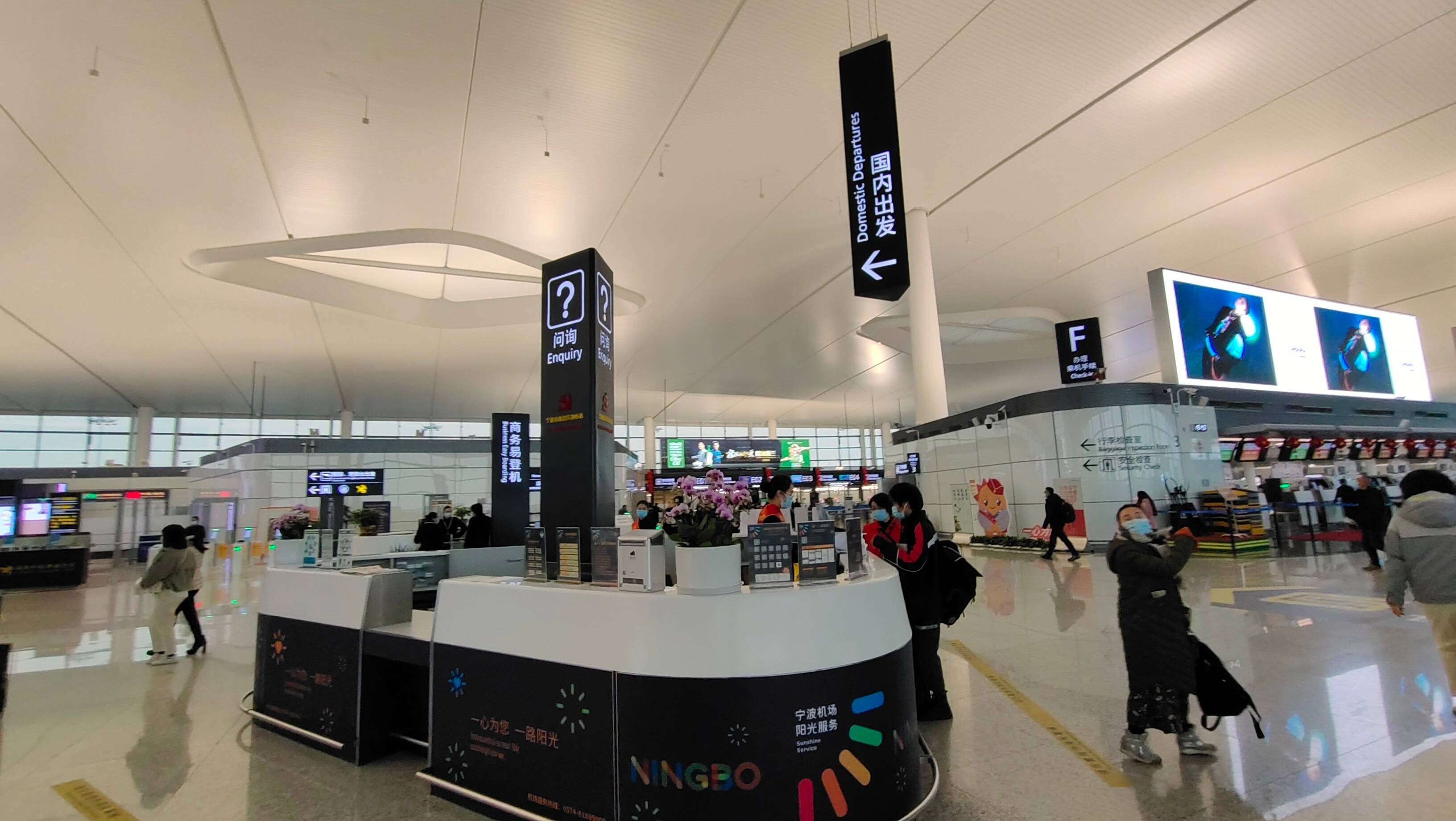 萧山机场地铁开通之前体验宁波地铁机场站无缝对接方便快捷