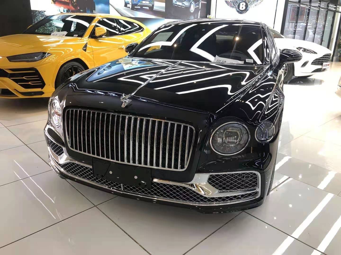 2021款宾利飞驰w12惊喜入港顶级轿车首发