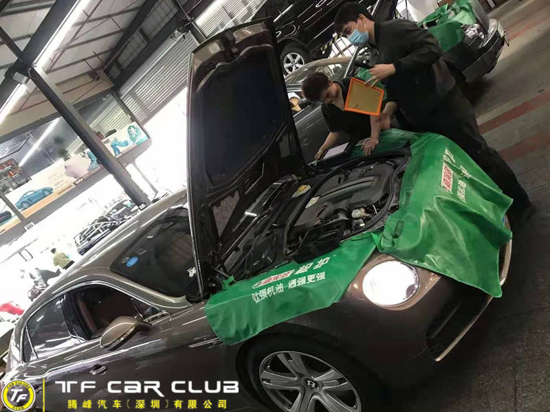 宾利飞驰维修保养|清洗油路|腾峰汽车俱乐部