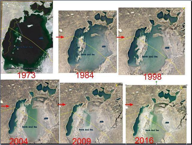 是谁榨干了咸海？曾是青海湖的15倍，60年消失90%以上