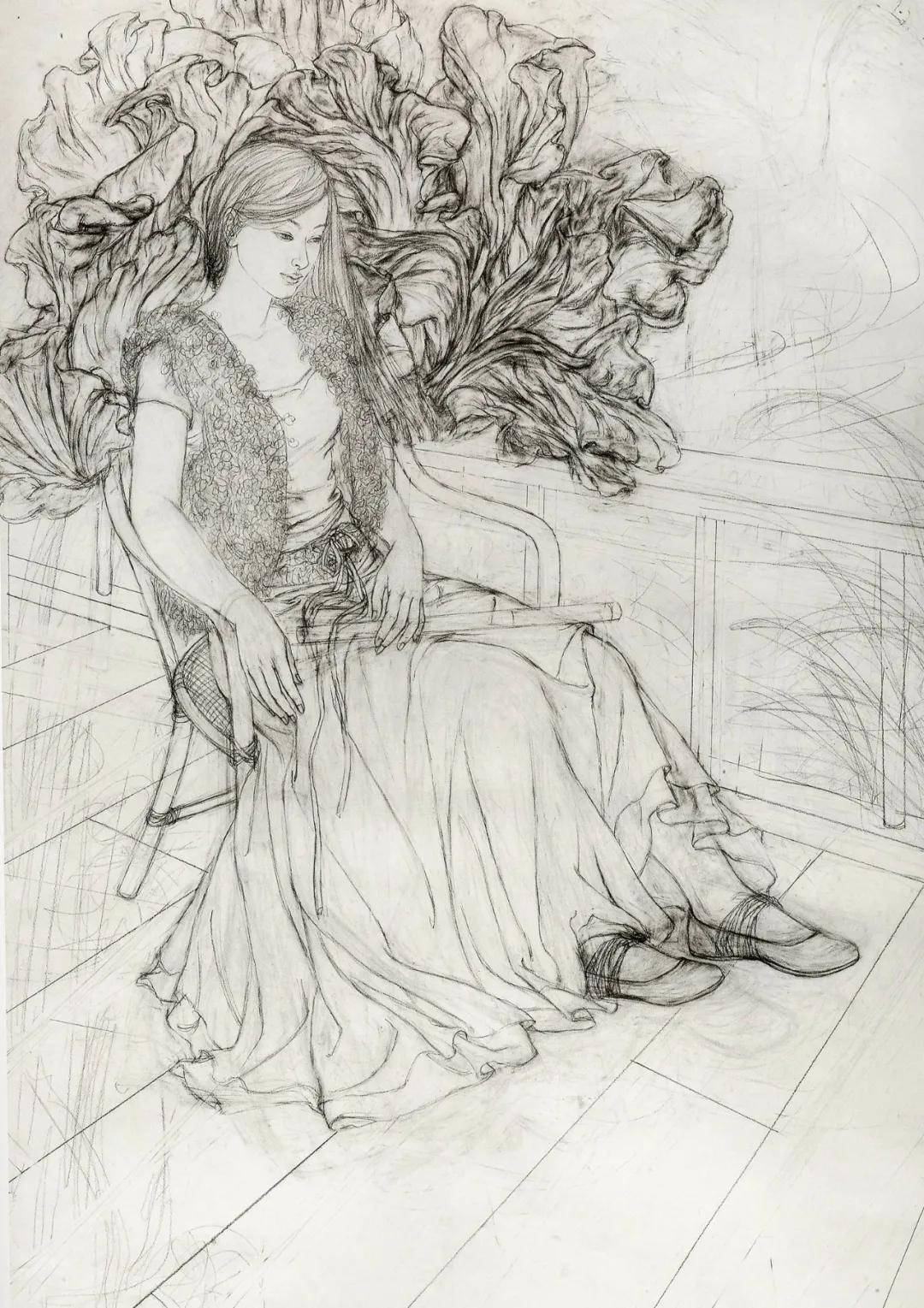 尉晓榕,顾迎庆:怎样画中国画人物线描?