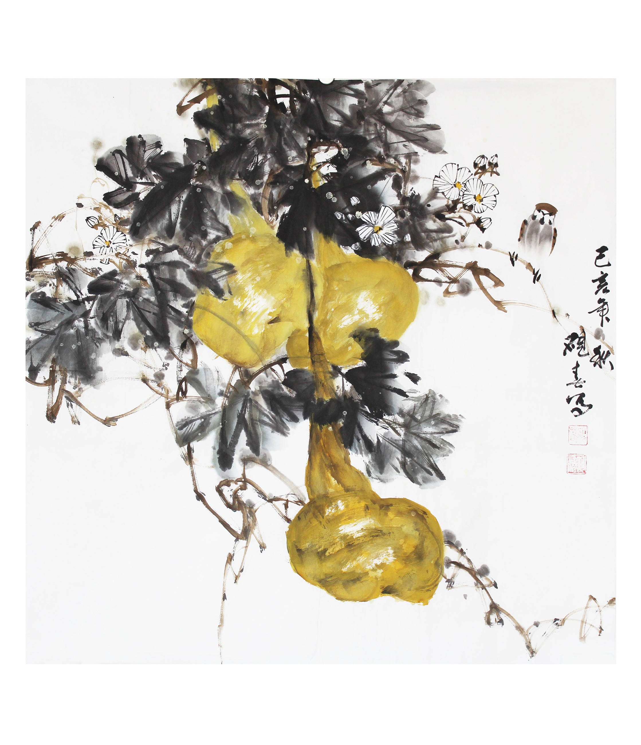 艺术人物当代国画花鸟画家何涛