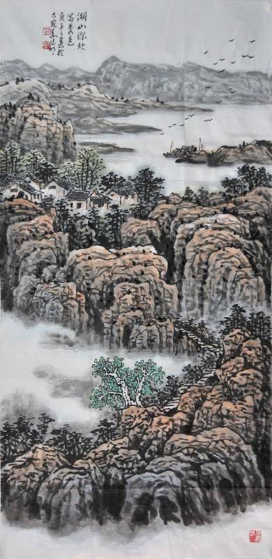 中国百强书画家姜光明