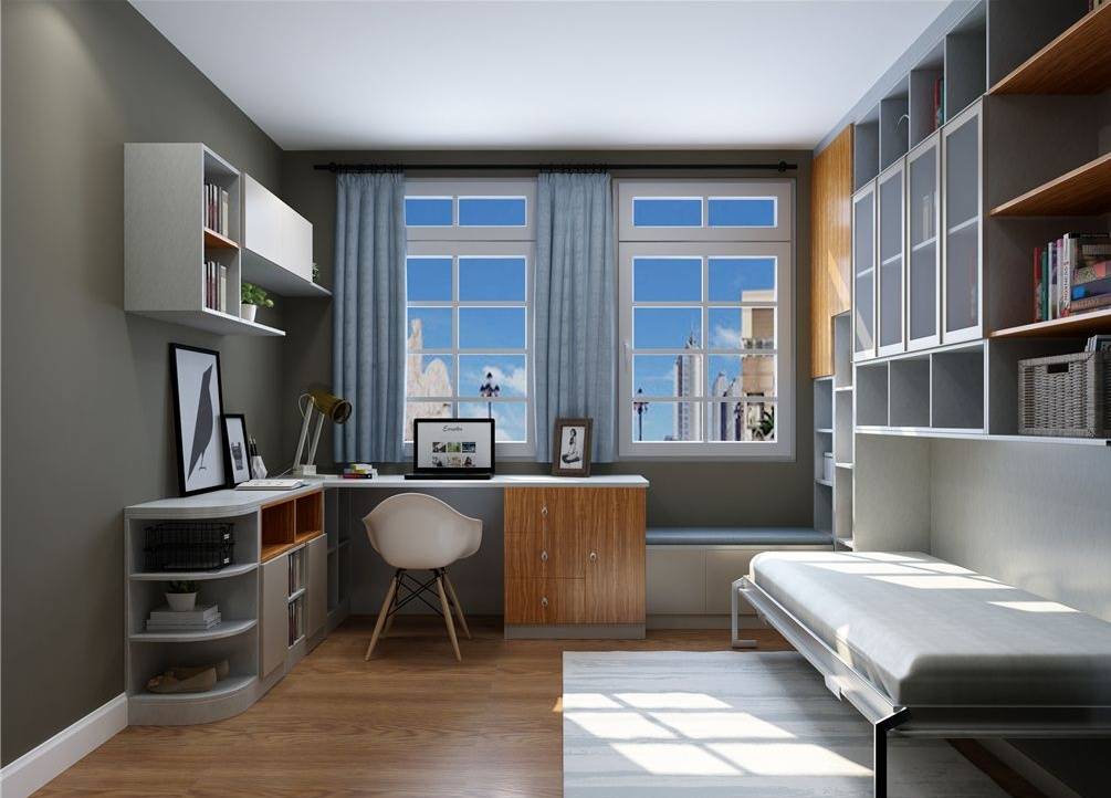 话不多说,多功能的书房我要了!这3处经典设计,总有一款适合你