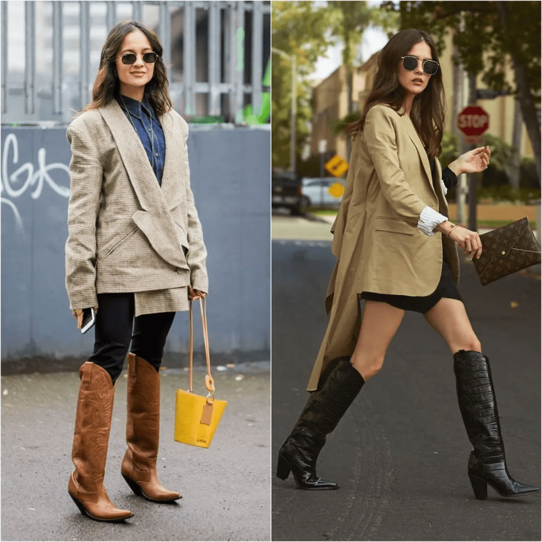 现在大火的"西部靴",明星都跟风,还不是30年前戴安娜穿剩下的