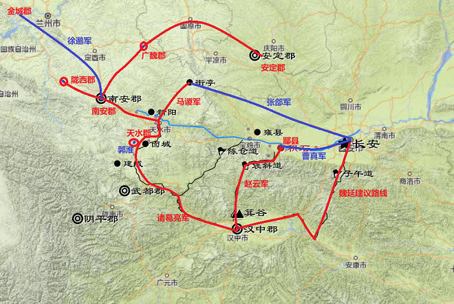 诸葛亮为何要挥泪斩马谡一张图告诉你马谡失街亭后果有多严重