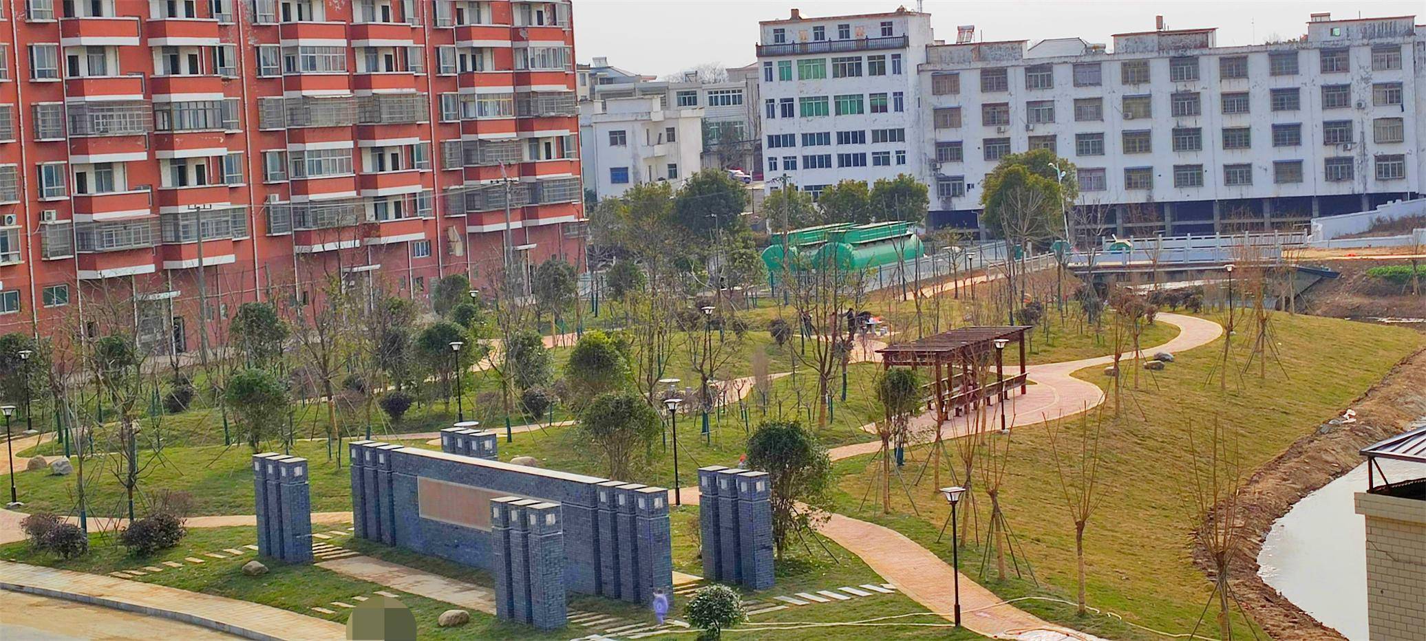 湖口县流泗镇瑞龙湿地公园全景图出炉