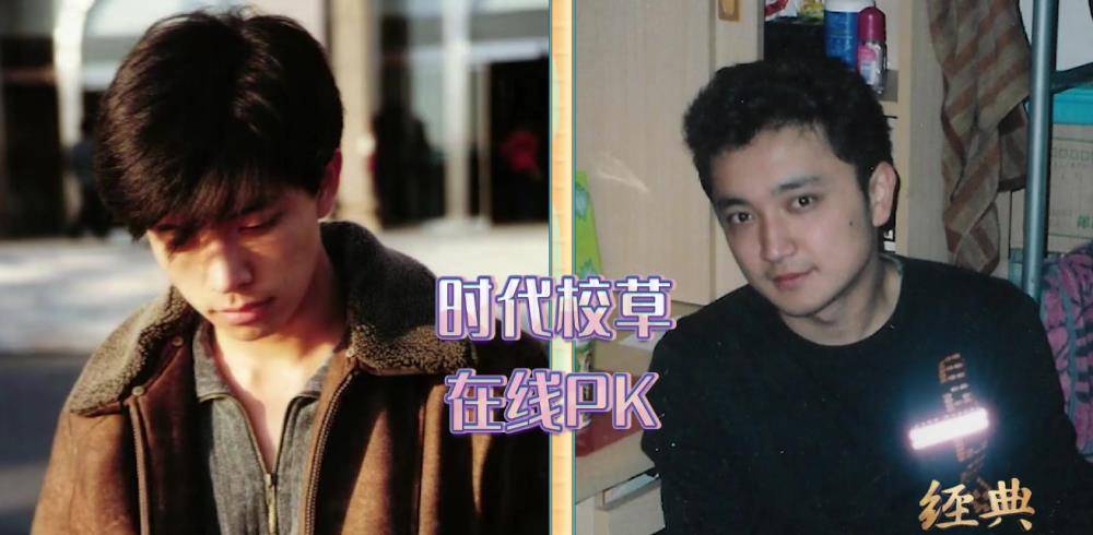 央视boys曝年轻时帅照,撒贝宁偷偷"作弊"了!