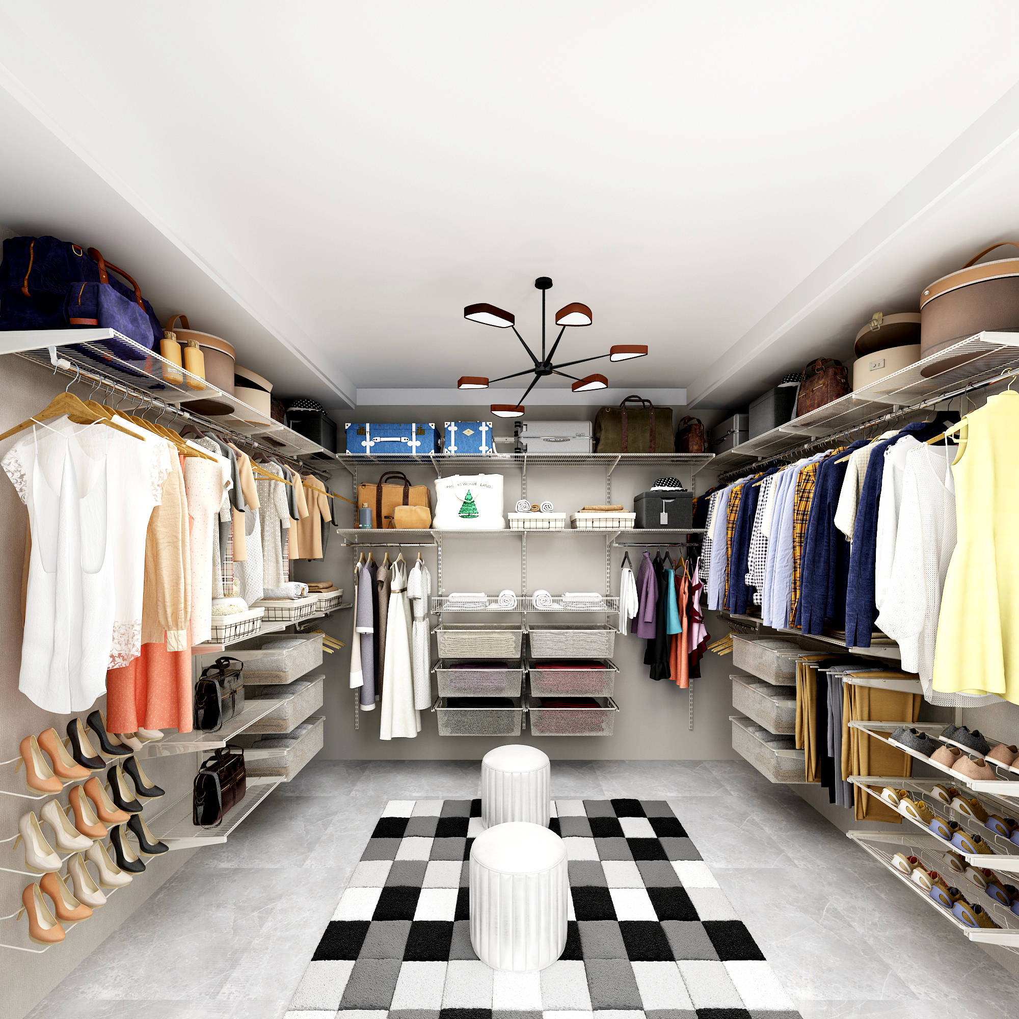 定制衣帽间,每一个都那么好看!