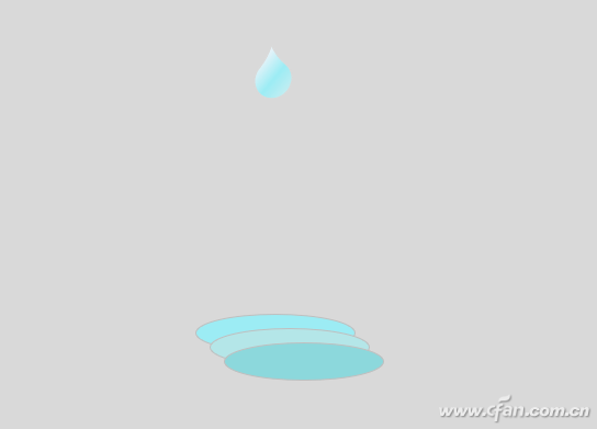 办公小技巧:巧做水滴下落形成水波效果_动画