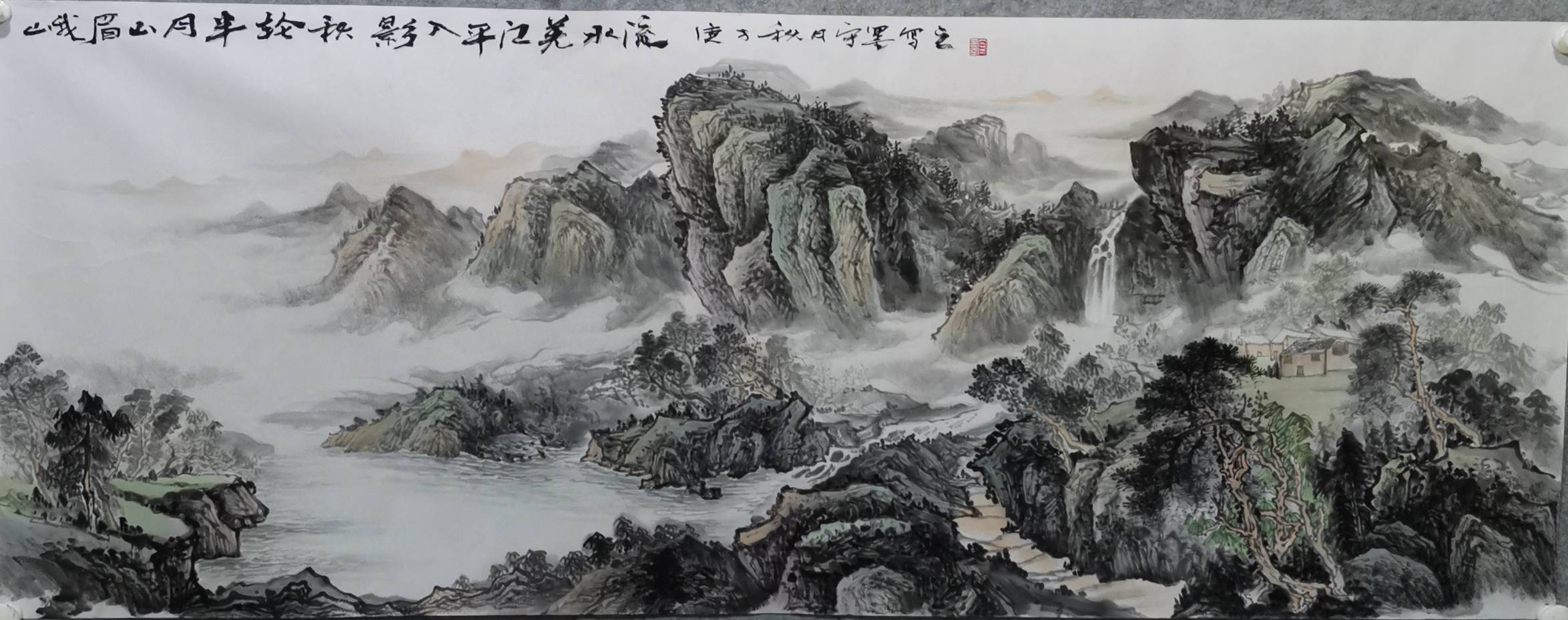 当代著名画家张守墨先生作品赏析_山水