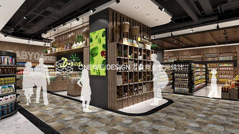 超市设计说明石家庄多鲜笙活超市火狐电竞设计案例(图6)
