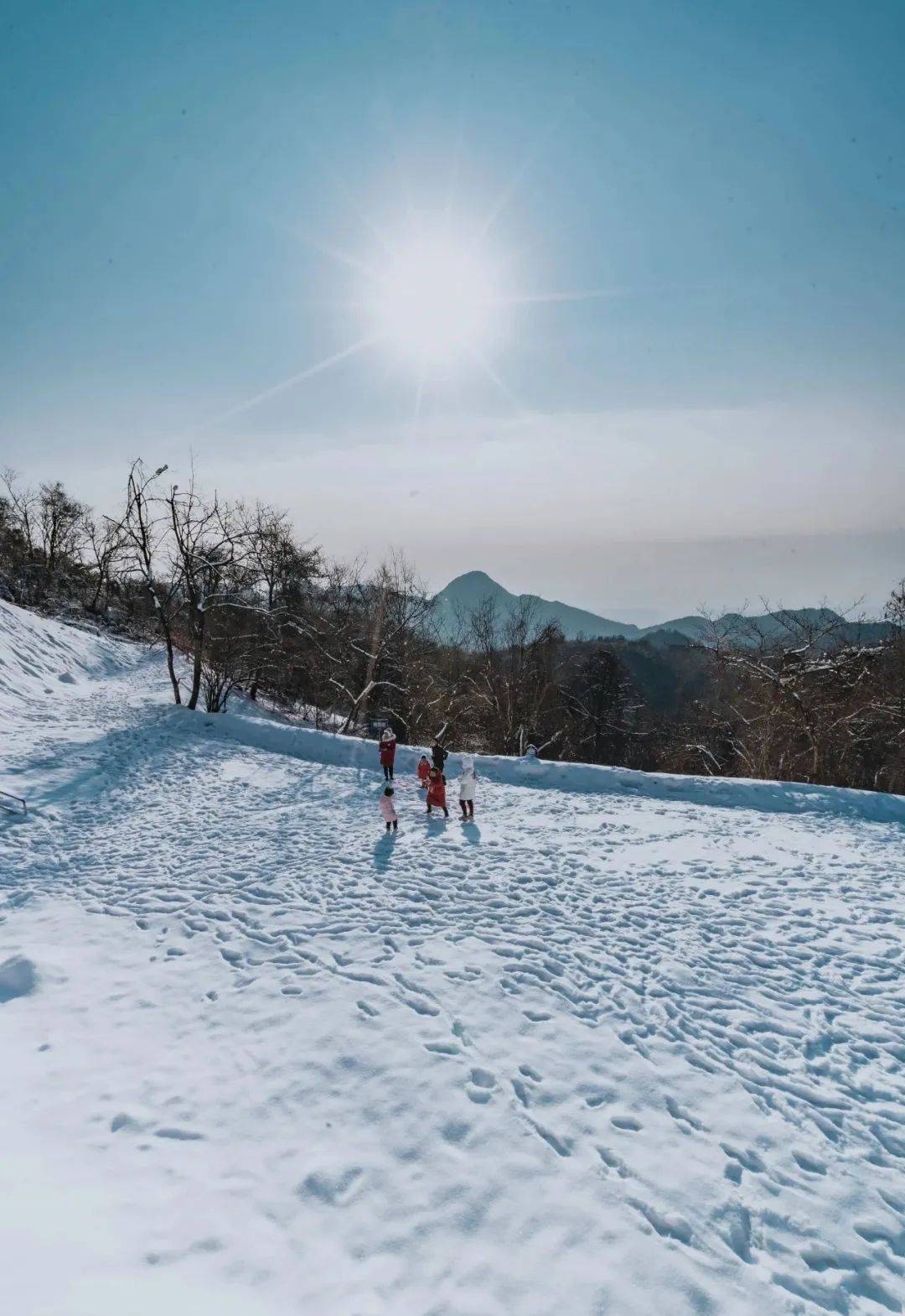 北川万达滑雪场图片