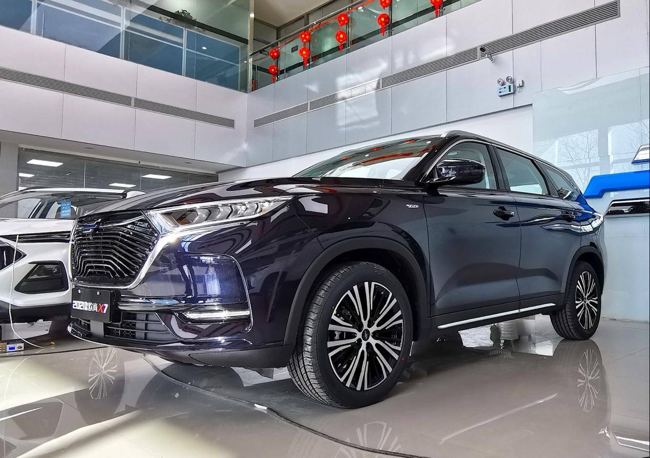 揭秘当红suv 到店实拍2021款长安欧尚x7