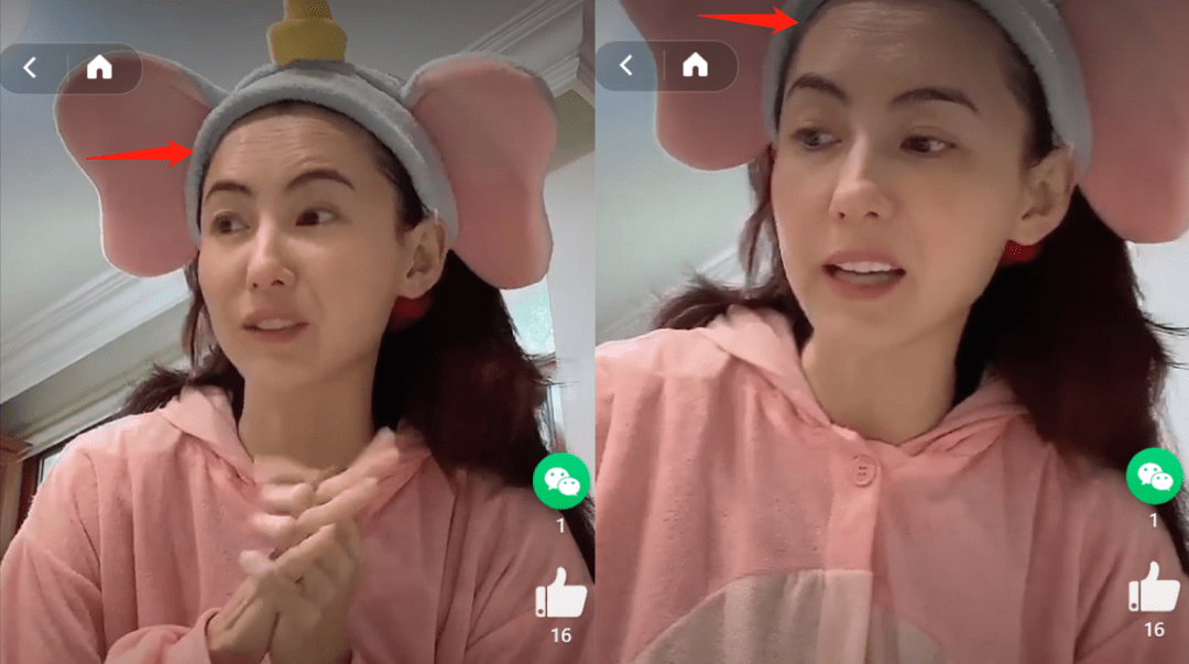 不过有一说一,张柏芝年轻的时候抬头纹就重,她属于一说话,面部表情