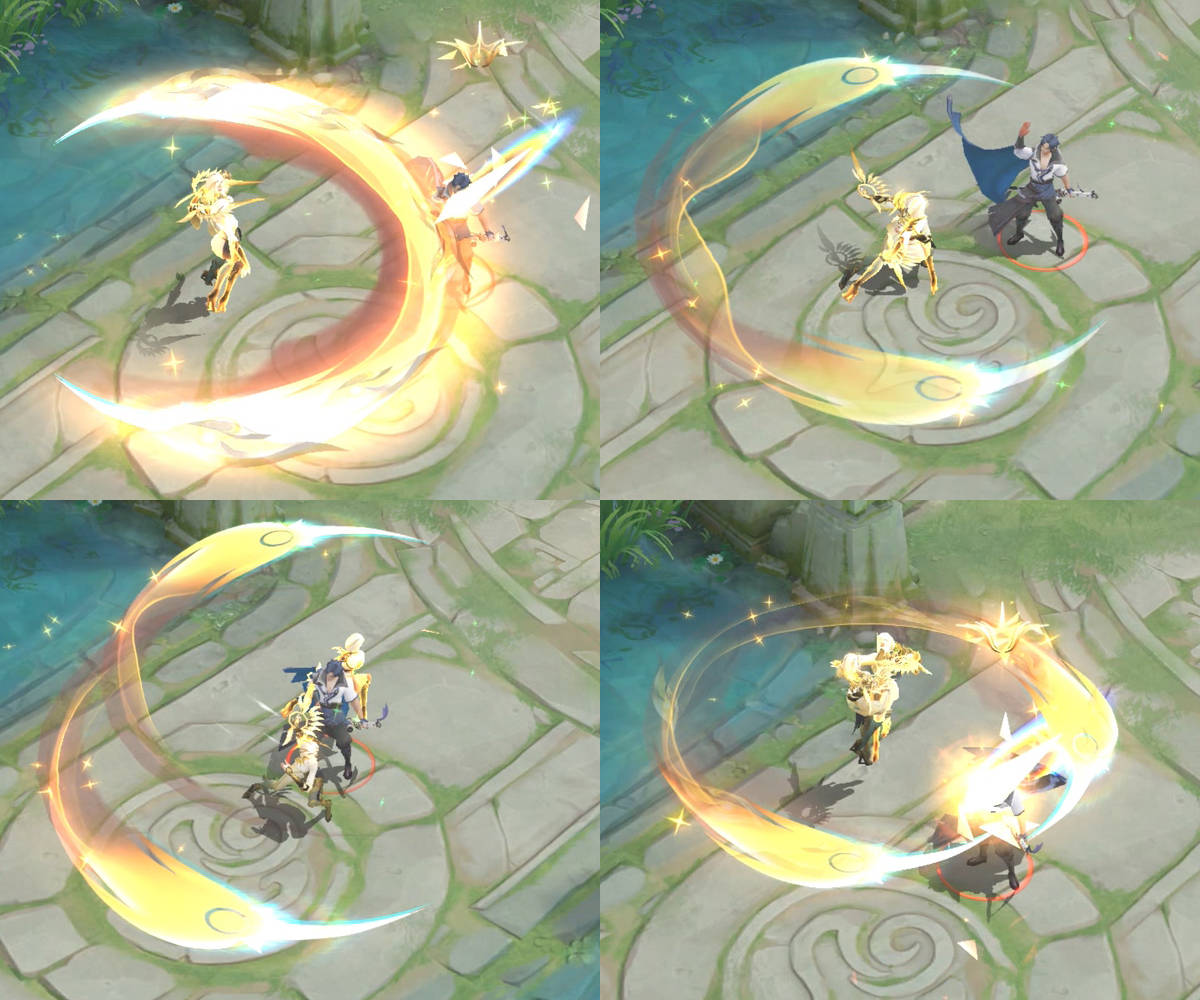 传说级fmvp炽阳神光东方镜化身太阳女神这款皮肤值得入手吗