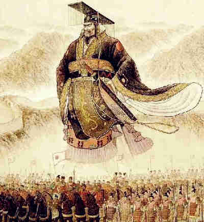 秦始皇据《史记》记载:「天下之事无大小皆决于上,上至以衡石量书