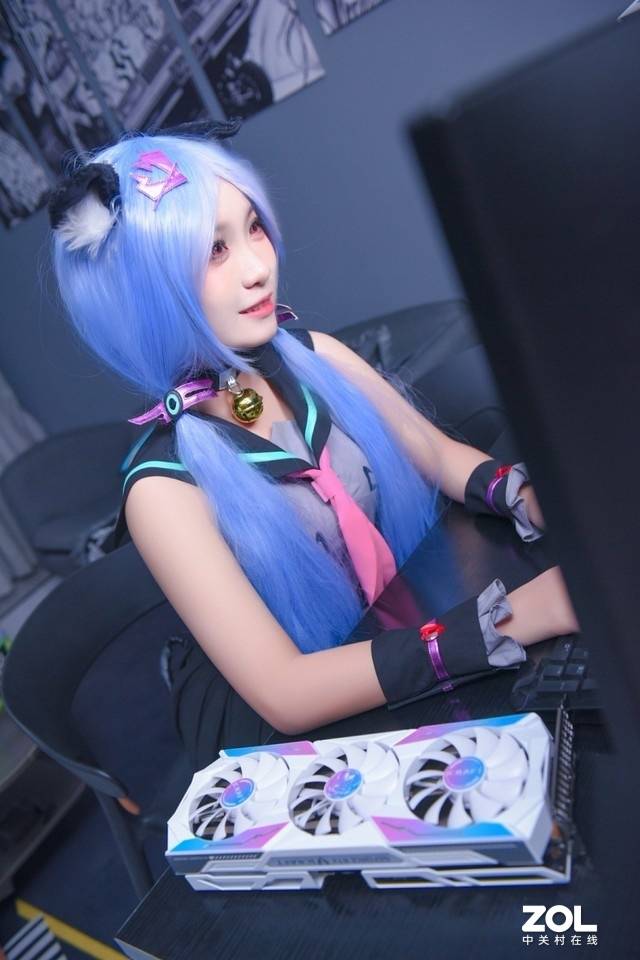 小姐姐带你看铭瑄rtx 3070 瑷珈限定版显卡