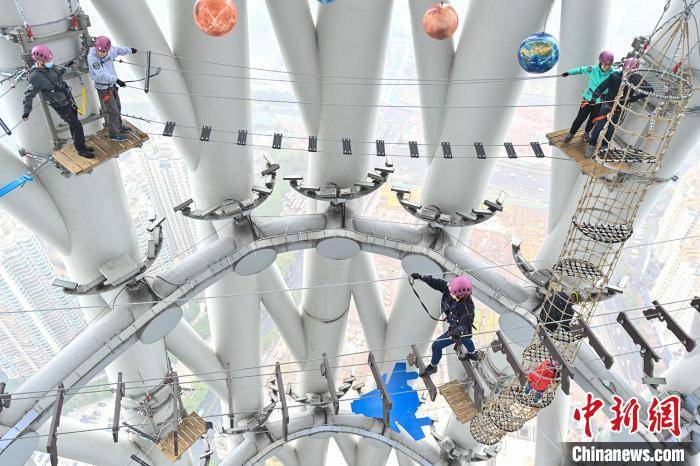 玩的就是心跳！广州塔三大高空探险项目全线迎客