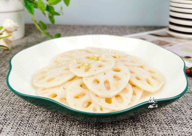 教你1招窍门,藕片洁白如玉,好看更爽脆