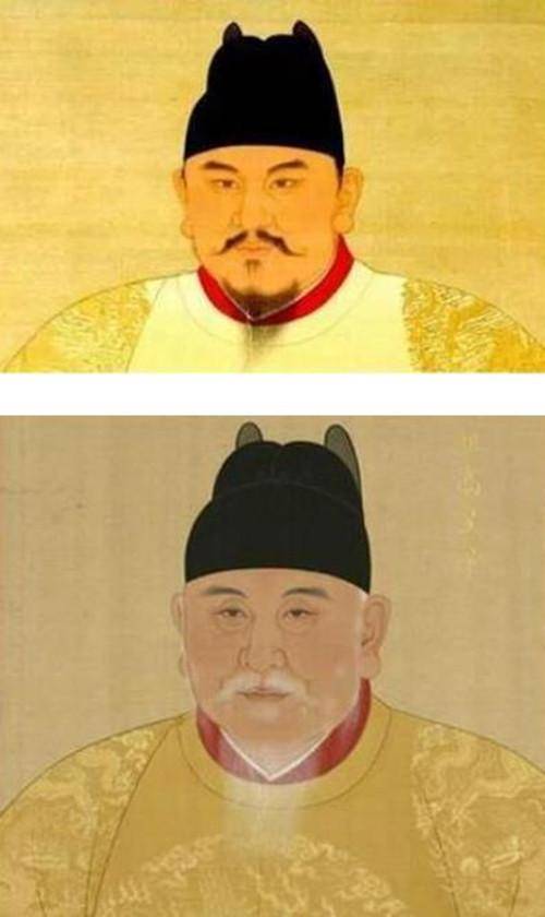 5幅广为流传的朱元璋画像:清朝是故意丑化?图5才是他真实相貌