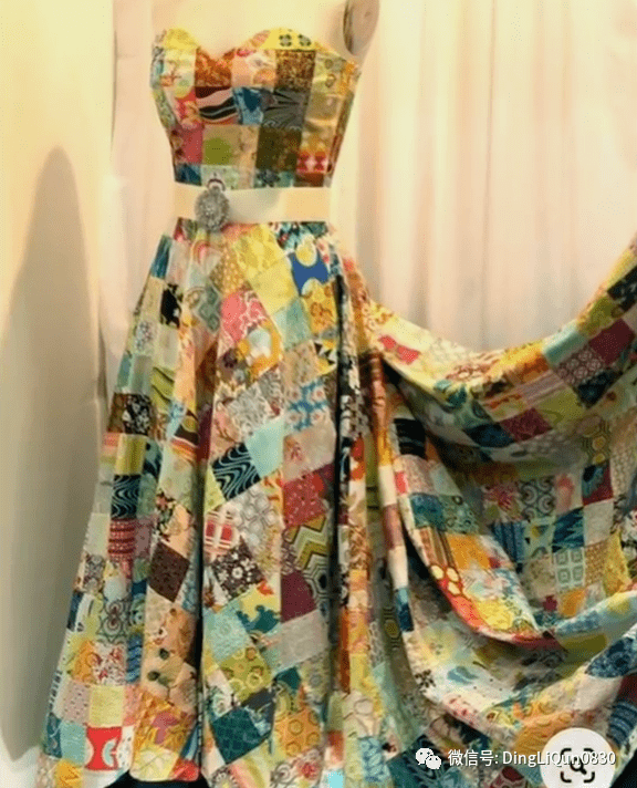 「拼布作品」200款用零碎布料制作的连衣裙,真好看!(下篇)