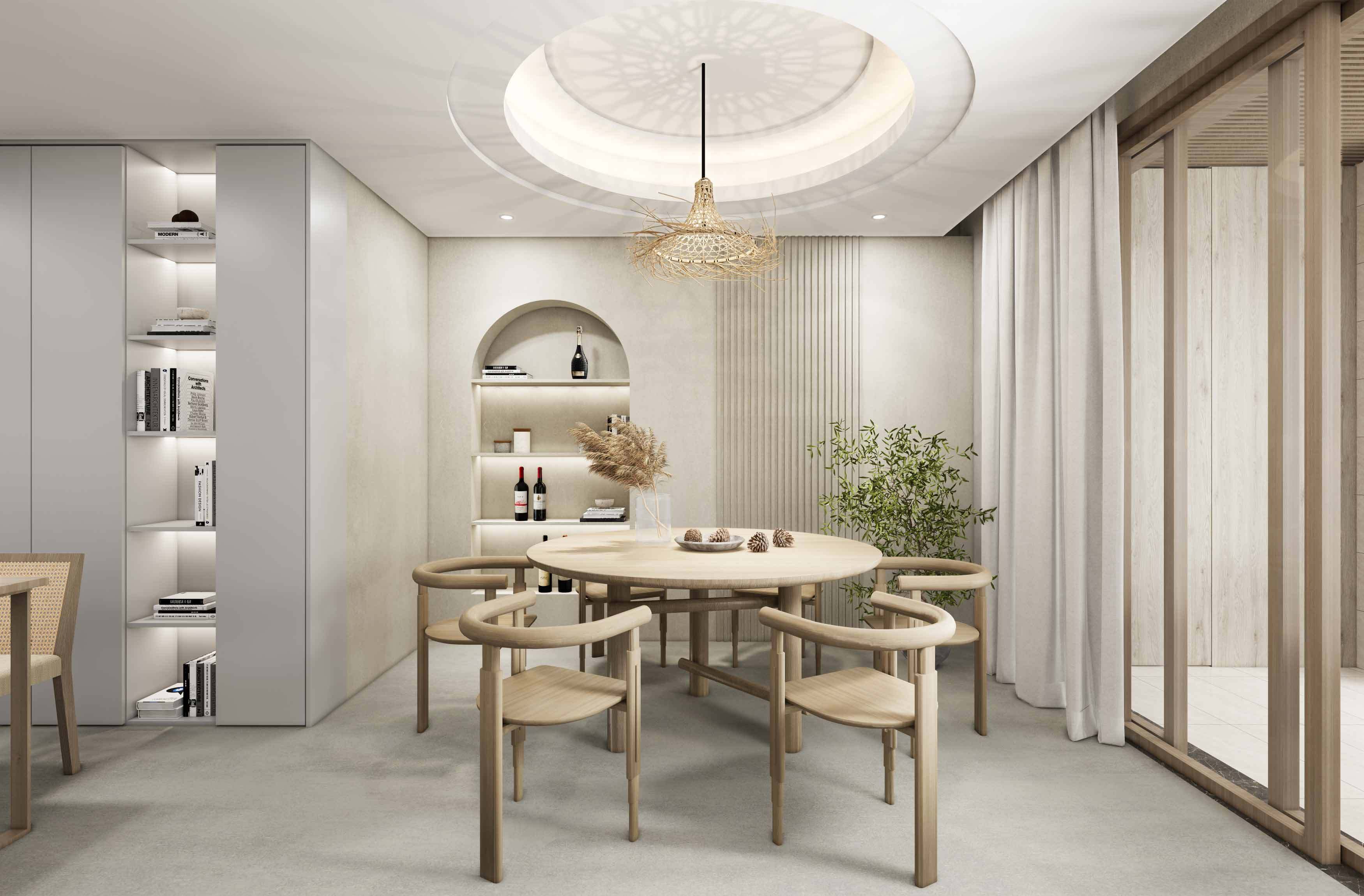 146㎡ 平层侘寂风装修案例