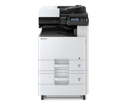 全彩移动办公低成本京瓷ecosysm8124cidn彩色多功能数码复合机