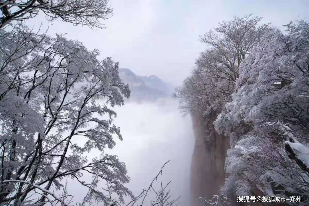 2021年的第一场雪，这里又变成了童话般的世界......