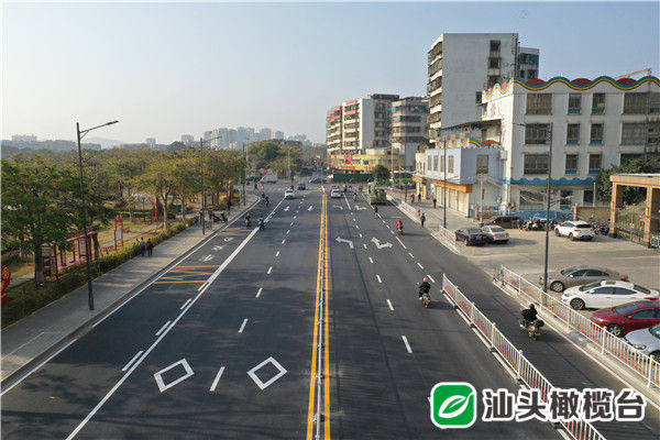 汕头市民 从现在起到春节前多段道路将陆续完成改造开放交通